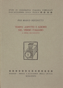 Tempo, aspetto e azione nel verbo italiano