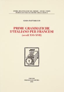 Prime grammatiche d'italiano per i francesi