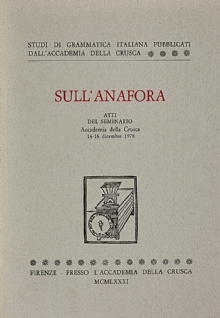 Sull'anafora