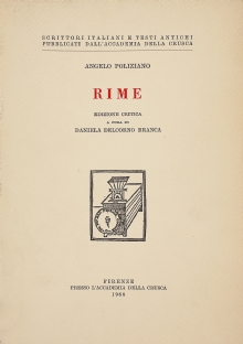 Rime di Angelo Poliziano