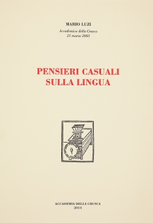 Pensieri casuali sulla lingua