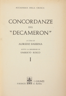 Concordanze del Decameron