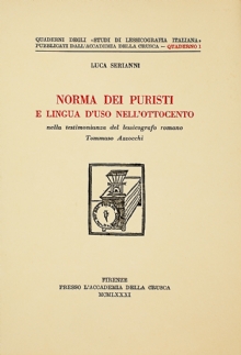 Norma dei puristi e lingua d'uso nell'Ottocento