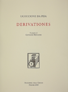 Derivationes di Uguccione da Pisa