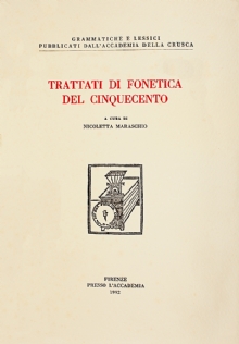 Trattati di fonetica del Cinquecento