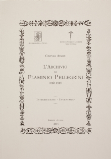 L'archivio di Flaminio Pellegrini (1868-1928)